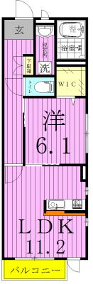 フォレストメゾン 間取り図
