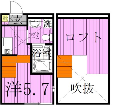 ハーモニーテラス栗原 間取り図