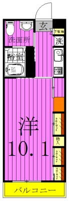 リブリ・ウィステリアガーデン  間取り図