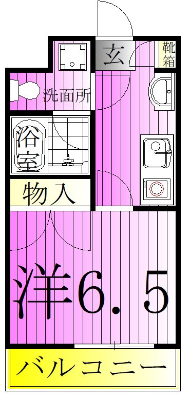 グランパパス 間取り図