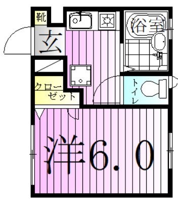 ルミエールＡ棟 間取り図