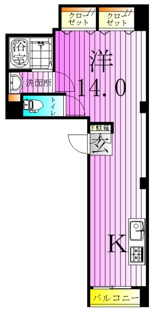 グランドメルシー西新井本町 間取り図