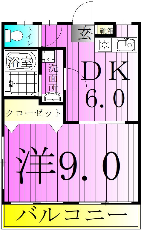ブラウンハイツ 間取り図