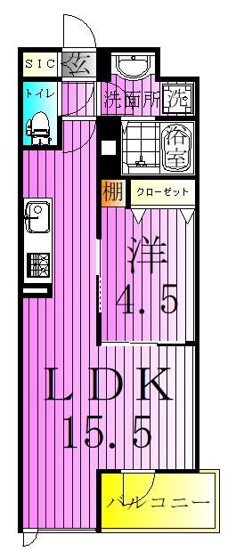 PARK　SIDE　VILLA 間取り図