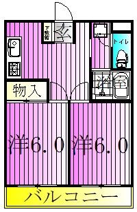 ガーデンプラザ北千住 間取り図