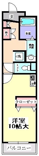 グレース柏 間取り図