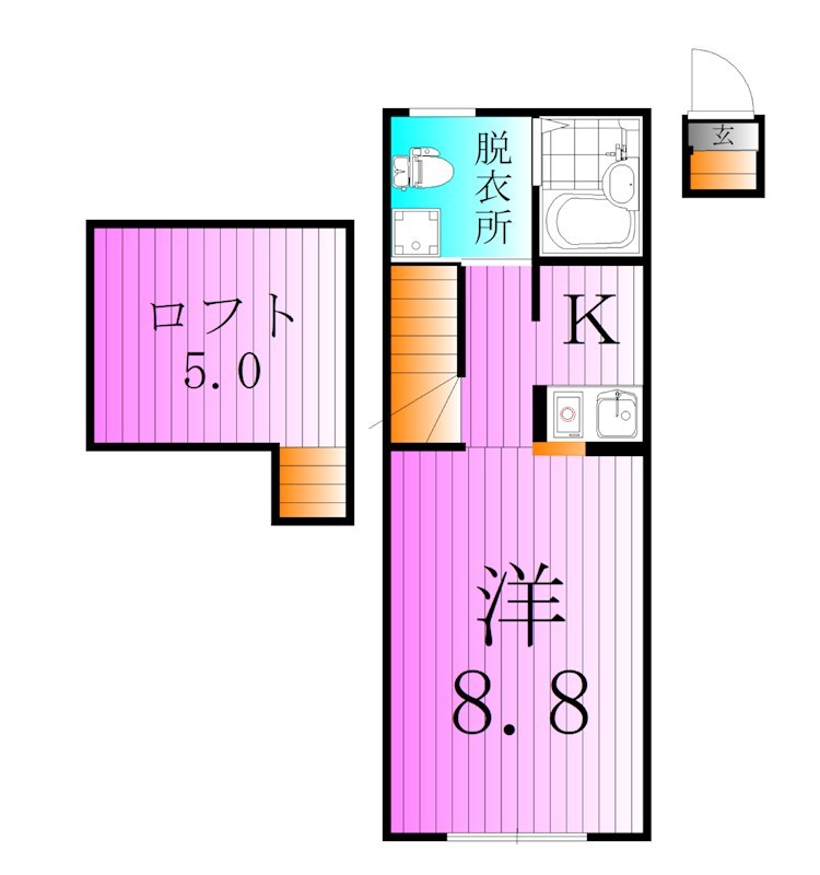 MINA　NIJUKU 間取り図