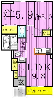 アヴァンセ 間取り図