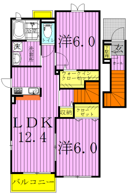 レイクサイド柏の葉　壱番館 間取り