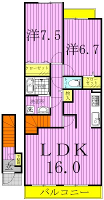 グランソレイユ 間取り