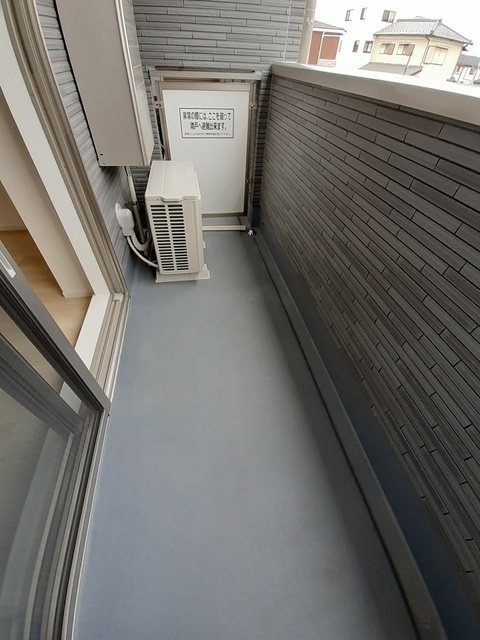 サンモール吉岡Ⅲ ベランダ