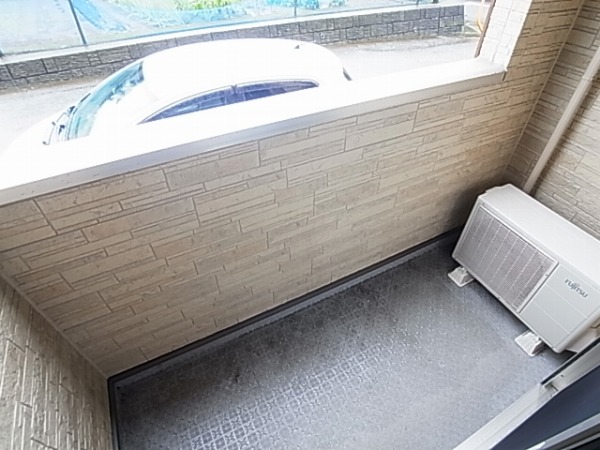 ルシェリアB ベランダ