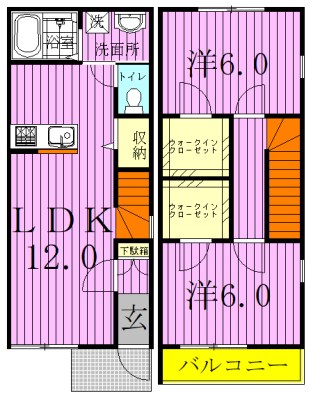 グランデ　マルバローサ　壱番館 間取り