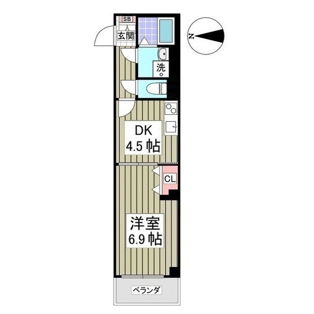 サンマルコ北綾瀬 間取り図