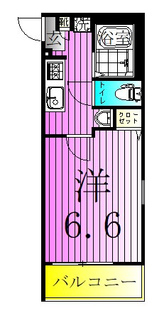 グランクオール金町 間取り図