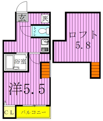Sakura一番館 間取り図