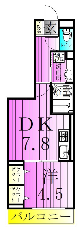 セレスティア大谷田 間取り図
