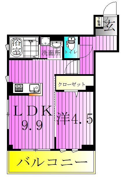 グルナディエ 間取り図