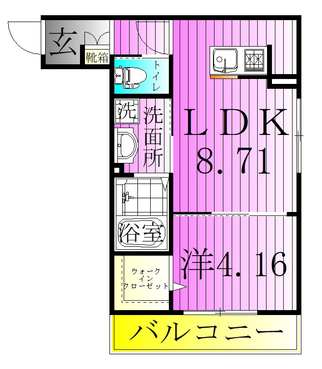 ルーブル八潮 間取り図