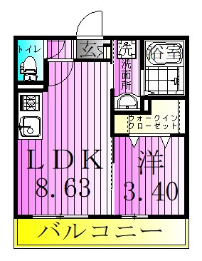 ルーブル八潮 間取り図