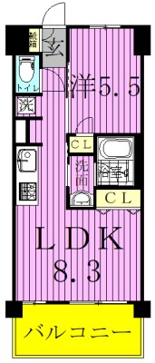 ART RESIDENCE IN OoTAKA-no-MORI 310号室 間取り
