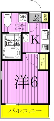 NSGATE西新井 間取り図