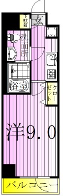 アルファコート北綾瀬2 間取り図
