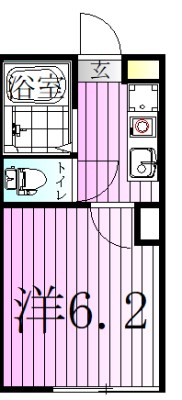 Glanz亀有 間取り図