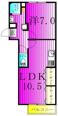 メゾンヤマリ 間取り図