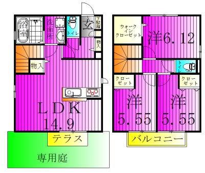 リトルグローブ 間取り