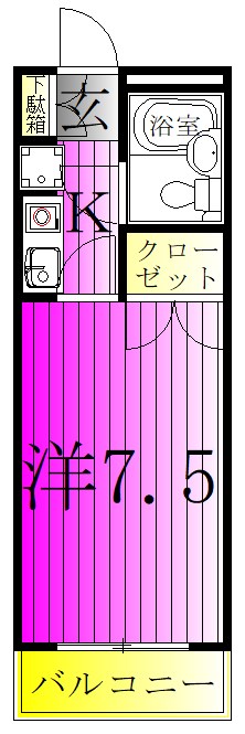 フラワーシティ 間取り図