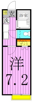 マスターピース  間取り図