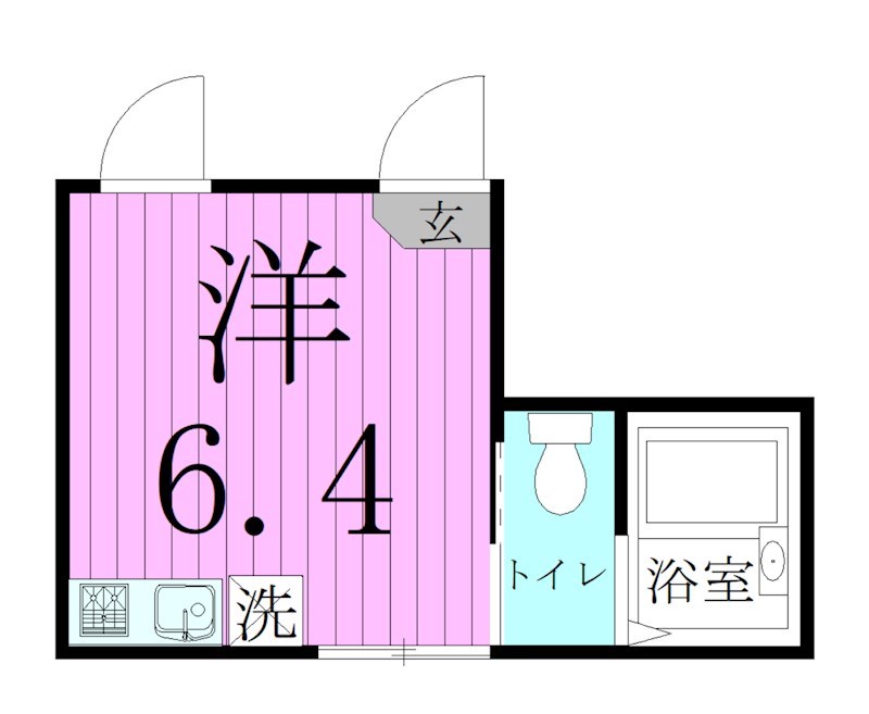 エルプレミア竹ノ塚 間取り図