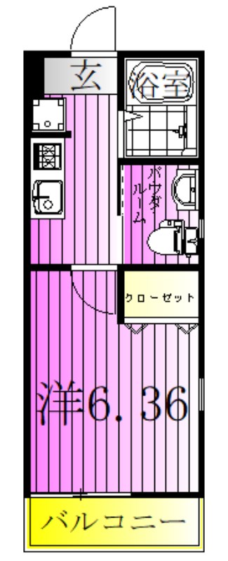 O2レジデンス竹ノ塚　A棟 間取り図