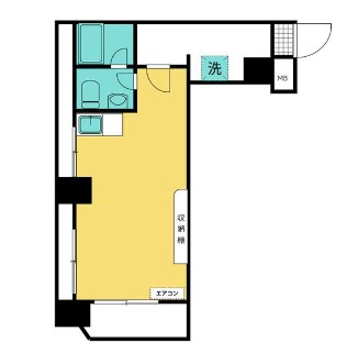 セザール北千住  間取り図