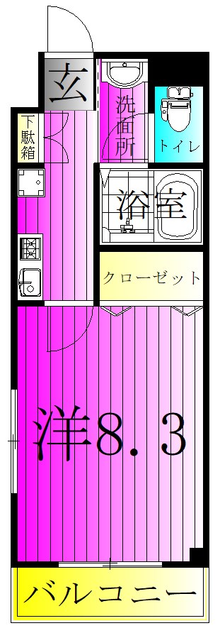 アーク・パル 間取り図