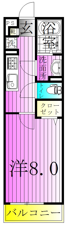 紫水ーSHISUI２ー 間取り図