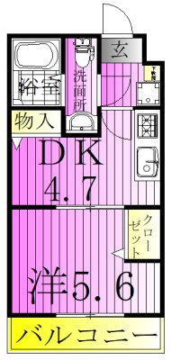 GRANPASEO舎人 間取り図