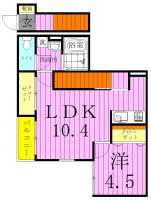 ビオレータ 間取り図