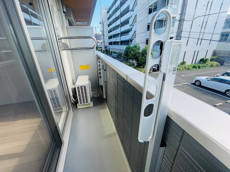 アヴァンス千住緑町 ベランダ