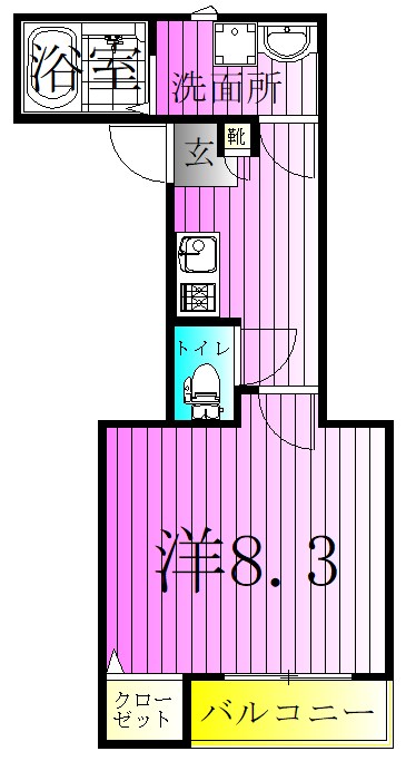グレイスビレッヂ 間取り図