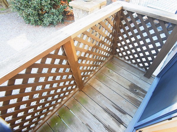 コーポ双伸５ ベランダ