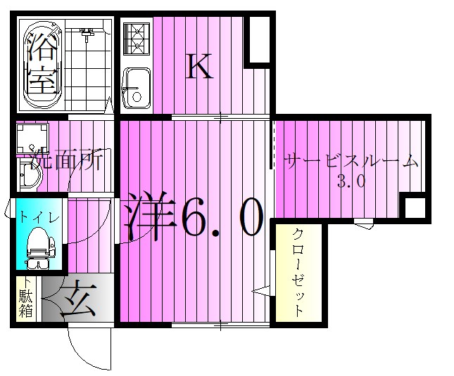 Ｐｅｔｉｔ　ｔｒｏｕ 間取り図