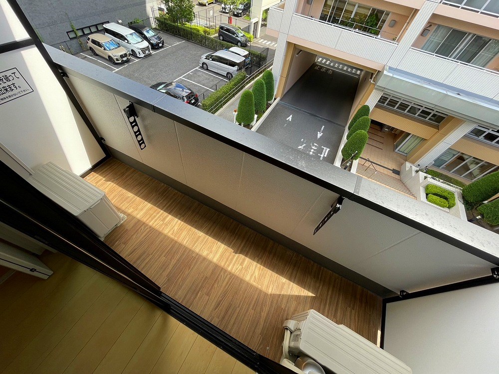 ヒルズ我孫子 ベランダ