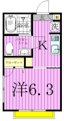 サザンEX1 間取り図