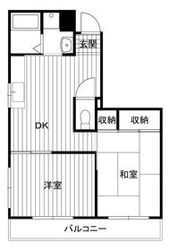 メゾンコムラ 204号室 間取り