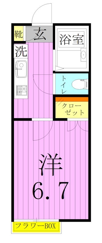 パルティール 間取り図