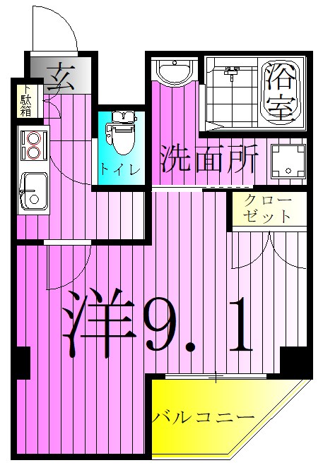 アークトゥルス 間取り図