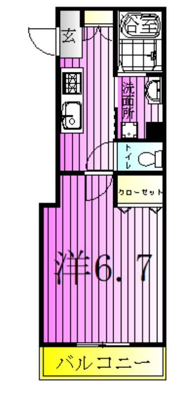 アルフリーベ  間取り図