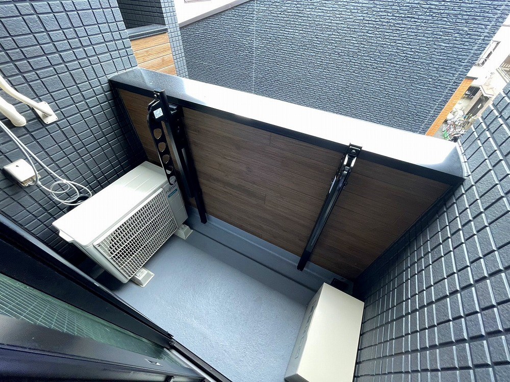 Glanz柳原 ベランダ
